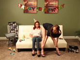 Ashley Graham and Scarlette Fay - Horny Birthday